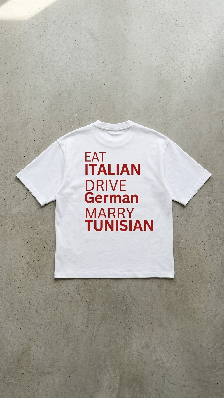 Seen White Oversized Tee – 240 GSM Heavyweight Cotton